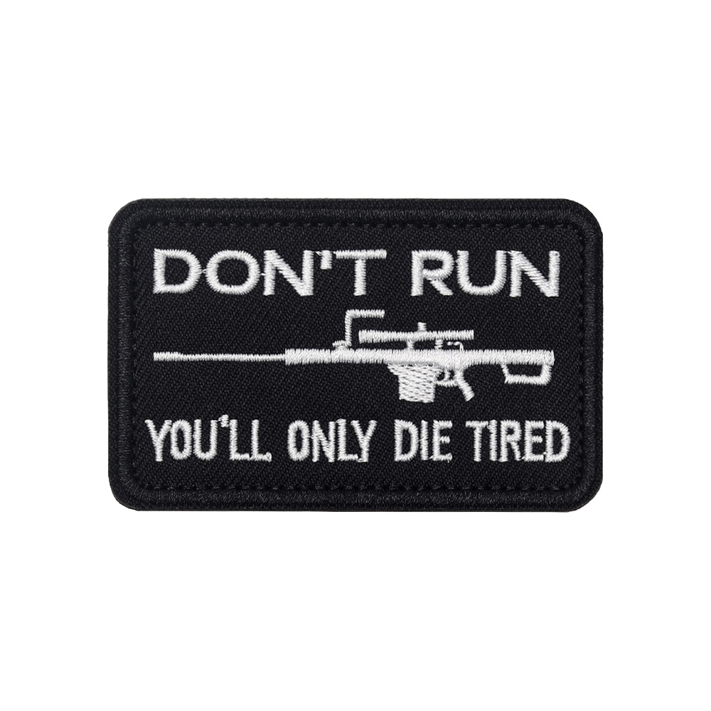 Rucksack Military Style - NON RUN Fun Meme Tattico Morale