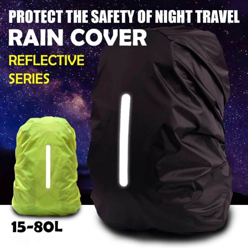Rain Cover Backpack - Zaino riflettente impermeabile Copertura antipioggia Sport