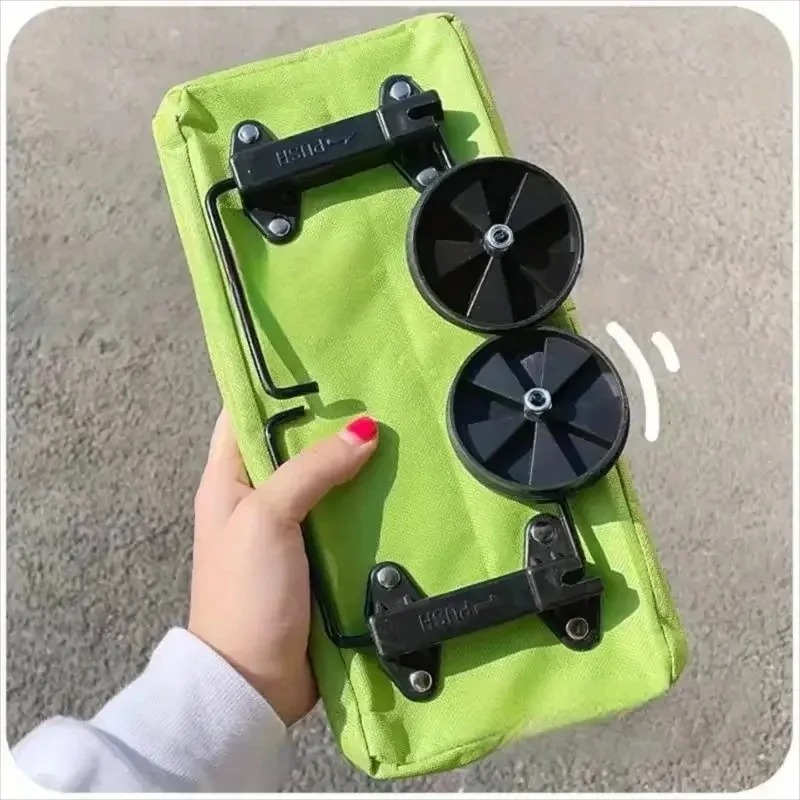 Foldable Backpack Small - Carrello della spesa pieghevole portatile con
