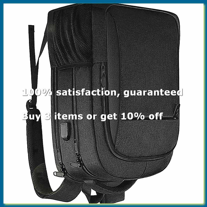 Zaino Antifurto USB Impermeabi - Travel Backpack Anti Theft recensione e prezzo