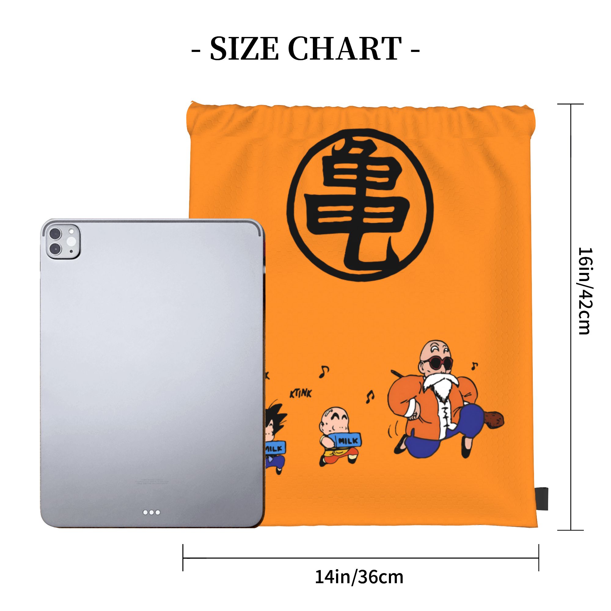 D-Dragon B-Ball Masters Roshis - Drawstring Gym Bag recensione e prezzo