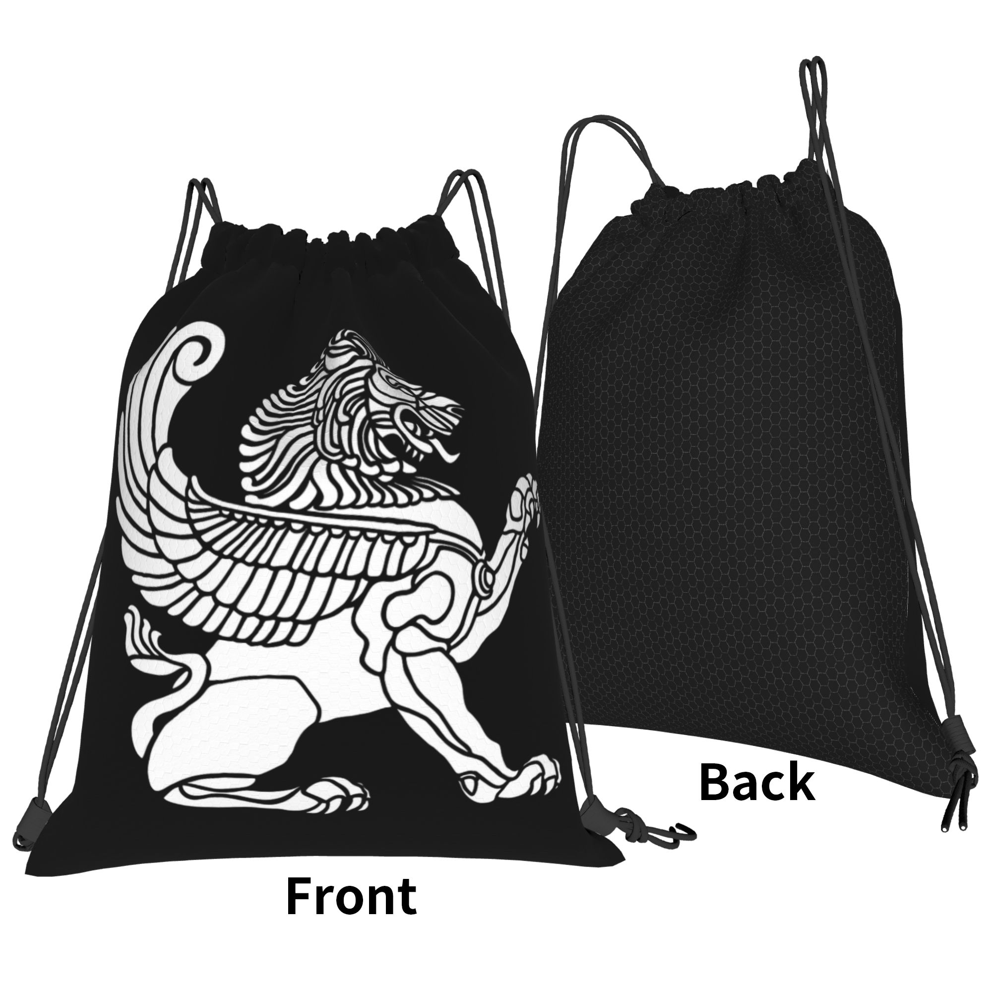 Zaino con coulisse con simbolo - Drawstring Gym Bag recensione e prezzo