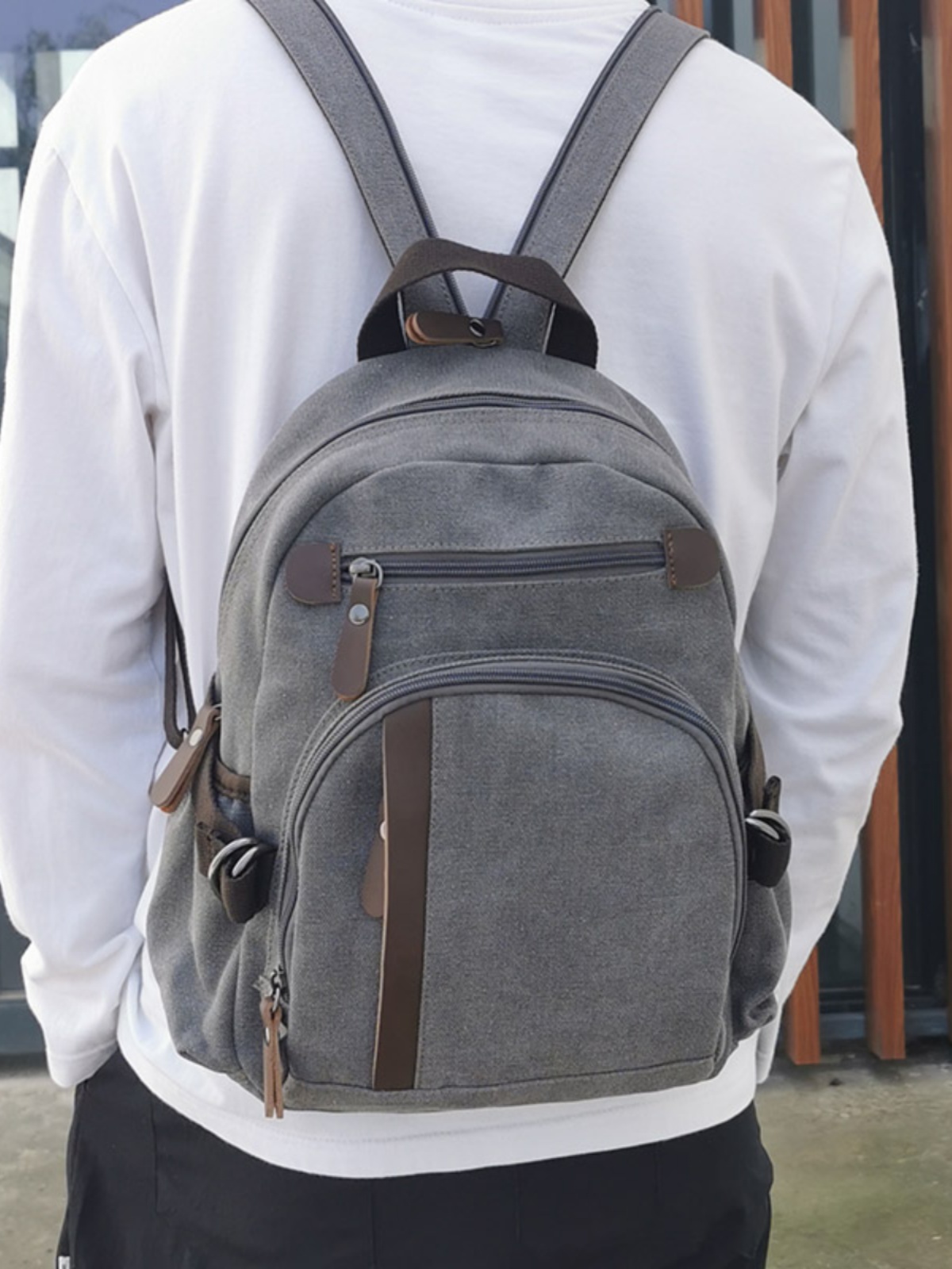 Piccolo Zaino in Tela Multifun - Canvas Backpack Casual recensione e prezzo