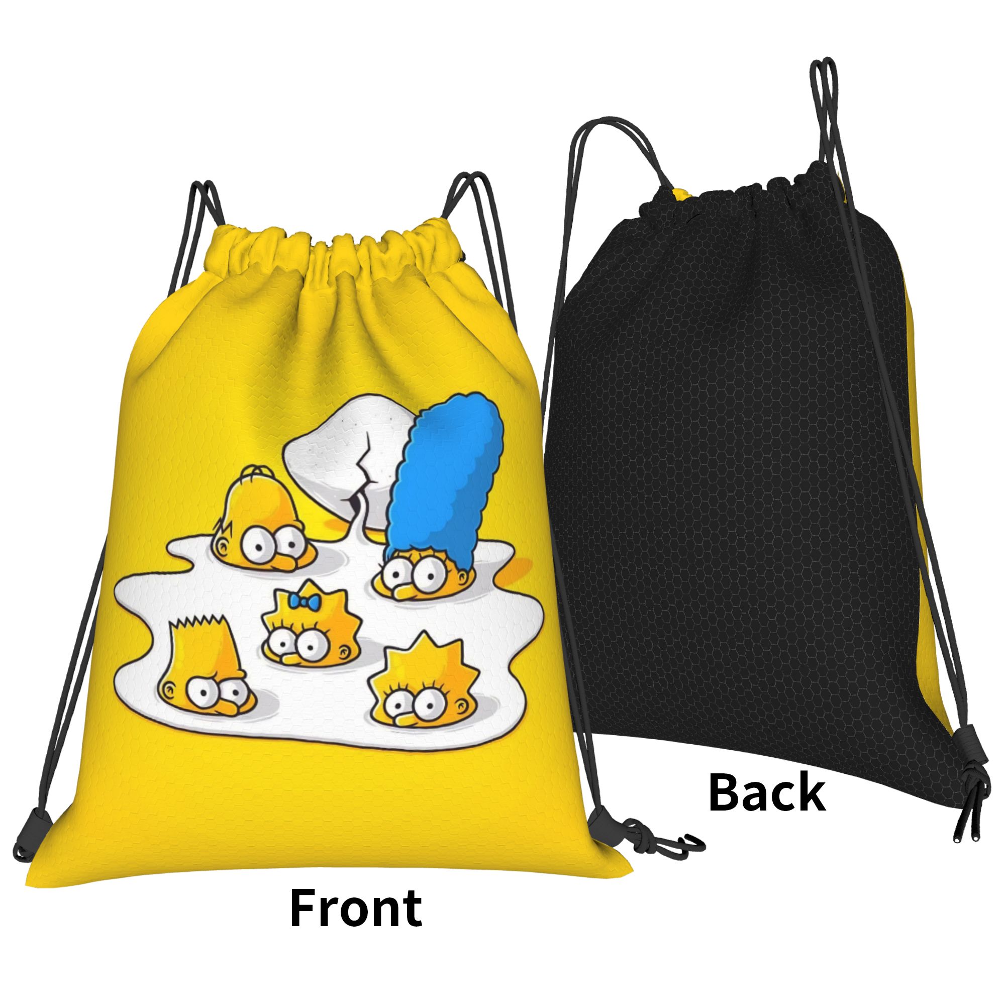 Zaino con Coulisse Simpsonsed  - Drawstring Gym Bag recensione e prezzo