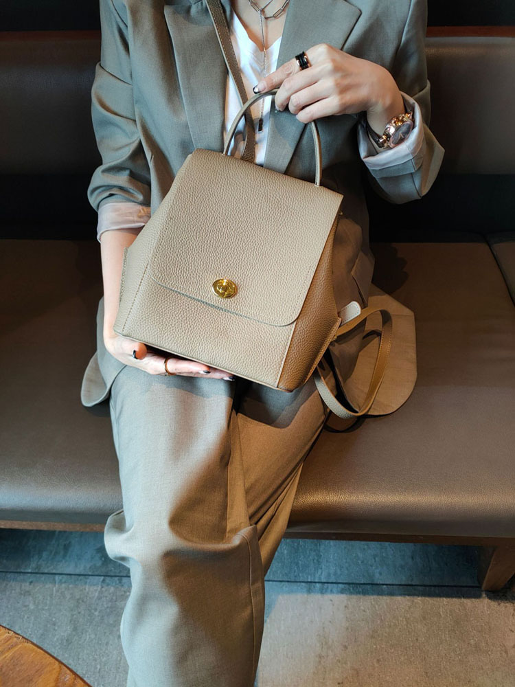 Zaino in vera pelle da donna m - Leather Backpack Vintage recensione e prezzo