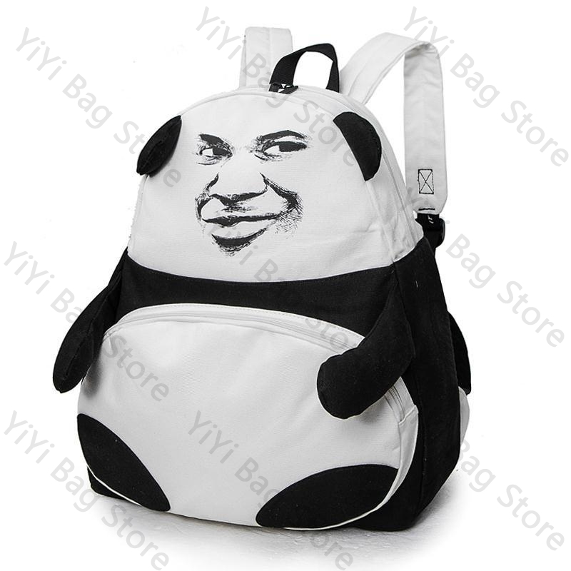 Zaino alla moda con motivo pan - Canvas Backpack Casual recensione e prezzo