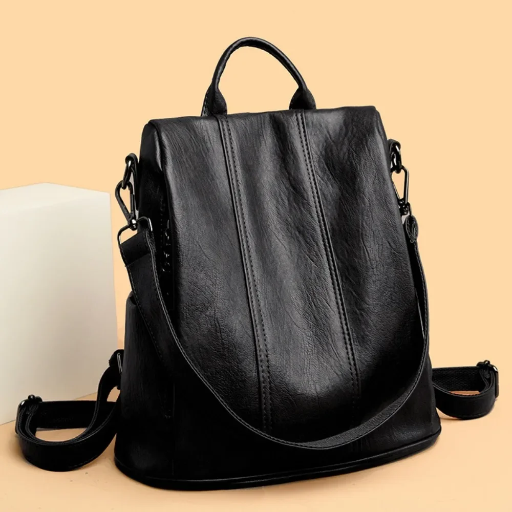 NUOVO zaino per laptop antifur - Leather Backpack Vintage recensione e prezzo