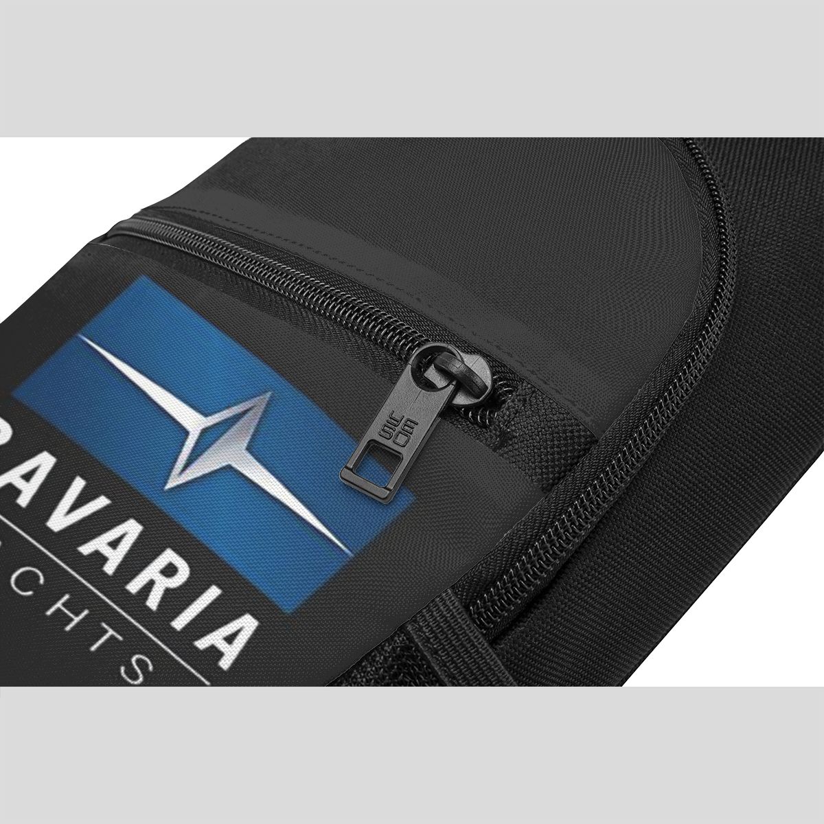 Bavaria Yachts Blue Silver Log - Sling Backpack Shoulder recensione e prezzo